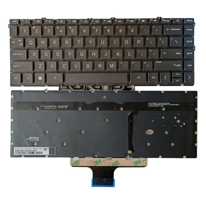 Notebook keyboard for HP Zbook Studio G3 G4 with frame backlit