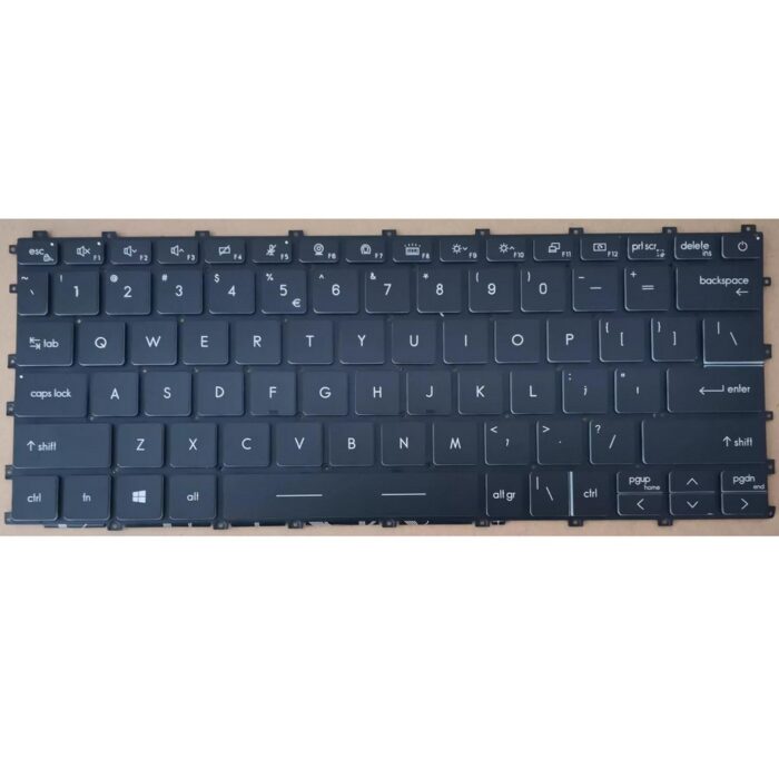 Notebook keyboard for MSI Summit E13 Flip Evo-A11M MS-13P2 with backlit pulled