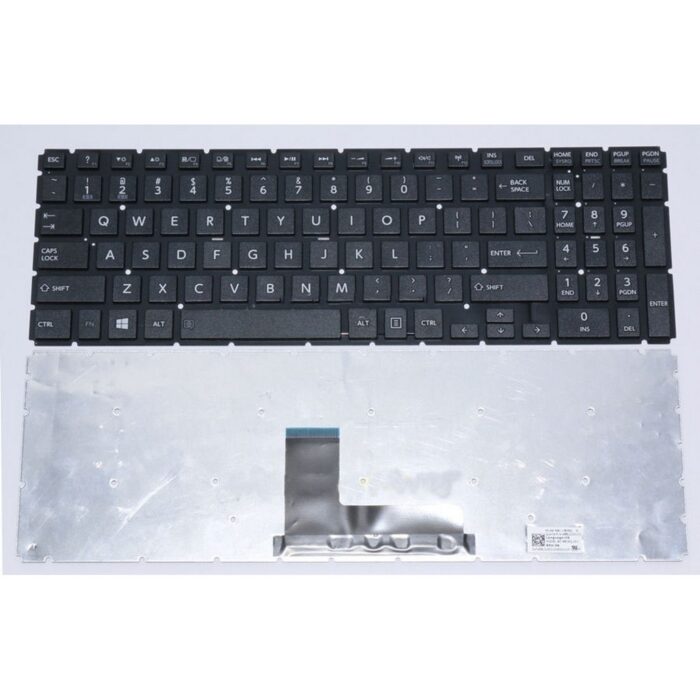 Notebook keyboard for Toshiba Satellite L50-B black