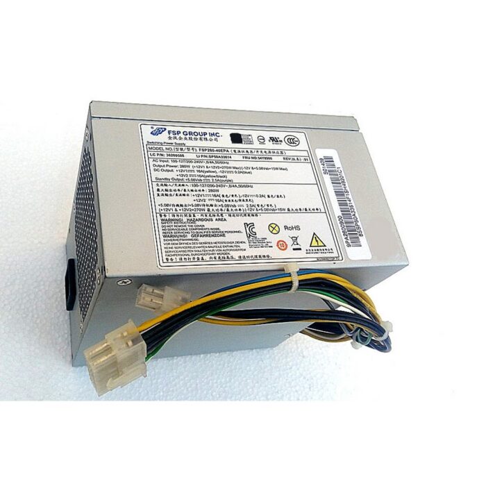 Power Supply for Lenovo Thinkcentre M78 M79 M82 MT FSP FSP280-40EPA Refurbished