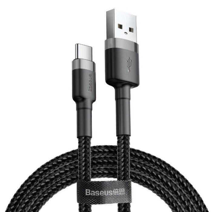 Baseus Cafule cable USB-C 3A 0.5m (Gray+Black)