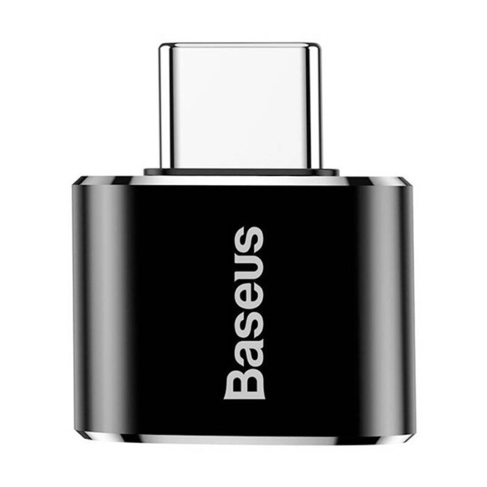 Baseus USB to USB Type-C Adapter 2.4A (Black)