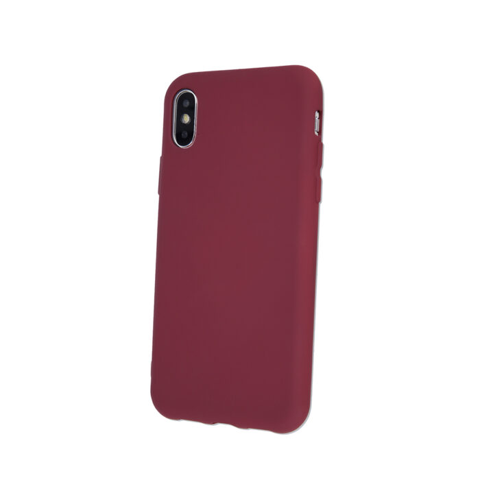 Silicon case for Samsung Galaxy S21 FE burgundy