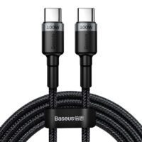 Baseus Cafule PD2.0 100W flash charging USB For Type-C cable (20V 5A)2m Gray+Black