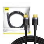 Baseus Cafule 4KHDMI Male To 4KHDMI Male Adapter Cable 3m Black