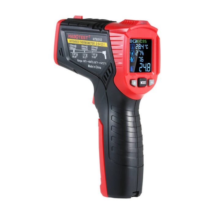 Digital Laser Pyrometer Habotest HT651D