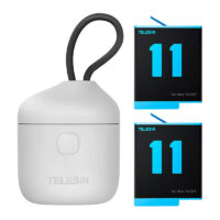 3-slot waterproof charger Telesin Allin box + 2 batteries for GoPro Hero 12 / 11 / 10 / 9