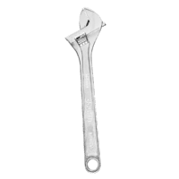 Adjustable Spanner 15" Deli Tools EDL015A (silver)