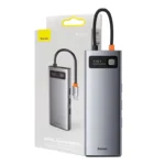 Hub 9in1 Baseus Metal Gleam Series