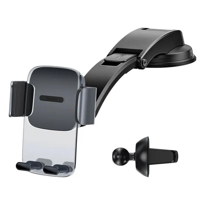 Car holder Baseus Easy Control Clamp for grille / dashboard (black)