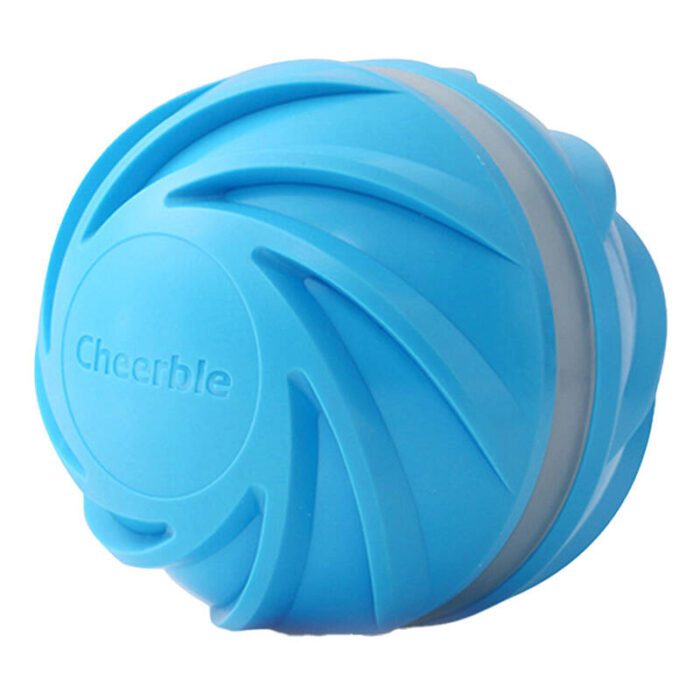 Interactive Ball for Dogs and Cats Cheerble W1 (Cyclone Version) (blue)