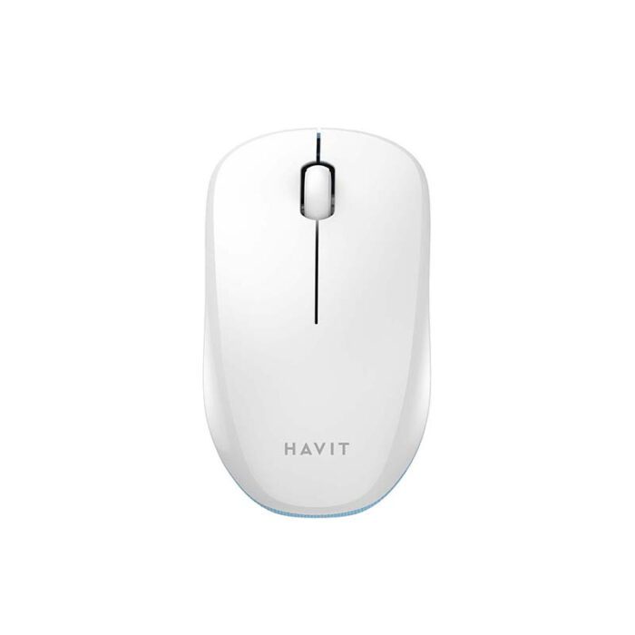 Universal wireless mouse Havit MS66GT-WB (white & blue)