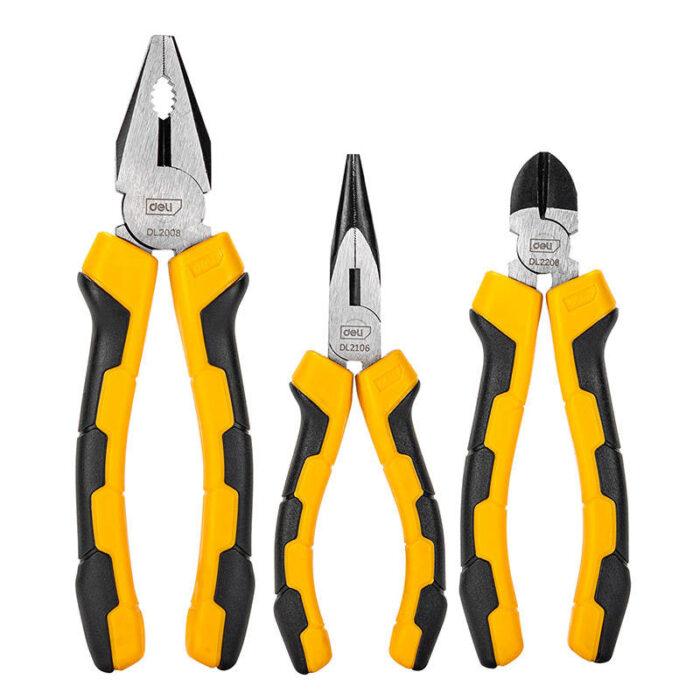 Universal pliers set Deli Tools EDL2008-3