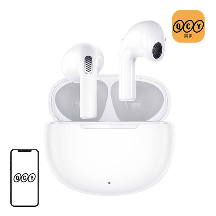 Earphones TWS QCY T20 (white)