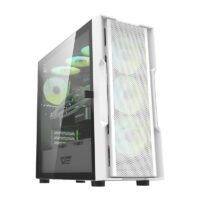 Computer case Darkflash DK431 + 4 fans (white)