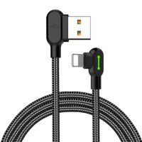 Angle USB Lightning Cable Mcdodo CA-4674 LED