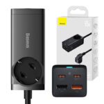 Baseus GaN3 Pro wall charger / powerstrip 2xUSB + 2xUSB-C + AC