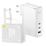 Wall charger Baseus GaN5 Pro 2xUSB-C + USB