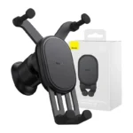 Baseus Stable Gravitational Car Phone Holder to Ventilation Grid (black) - Image 7
