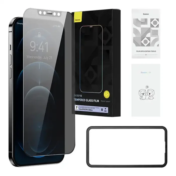 Tempered glass 0.3mm Baseus for iPhone 12 Pro Max