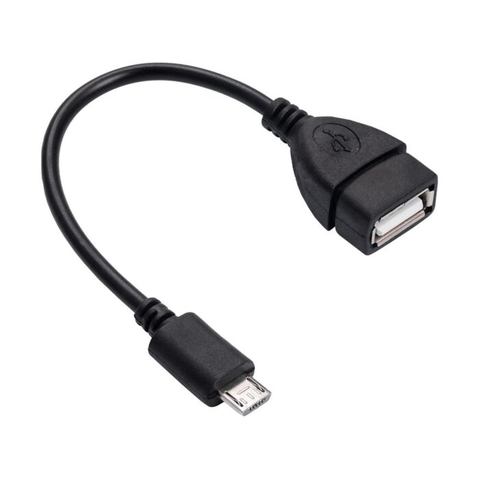 Akyga adapter AK-AD-09 with cable micro USB B (m) / USB A (f) OTG 15cm