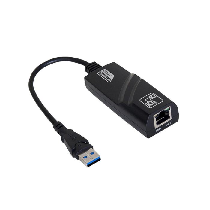 Akyga adapter with cable AK-AD-31 network card USB A (m) / RJ45 (f) 10/100/1000 ver. 3.0 15cm