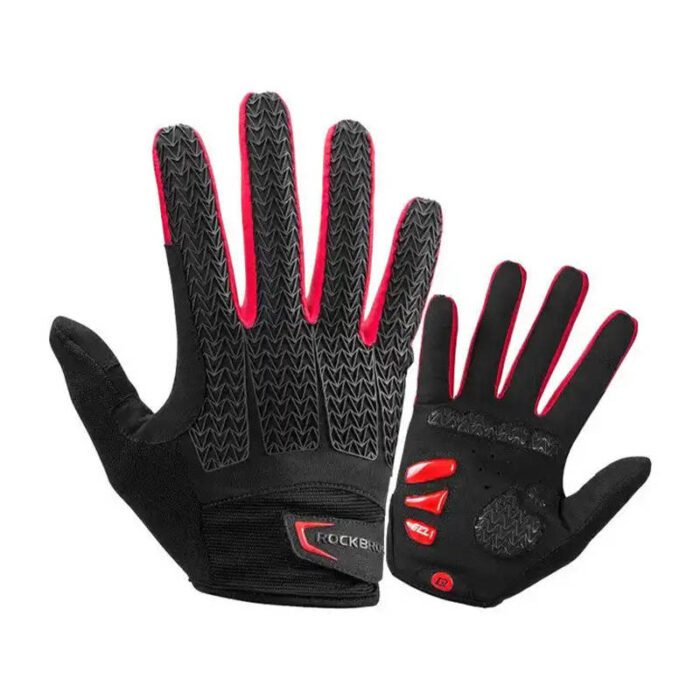 Rockbros cycling gloves size: L S169-1BR (black-red)