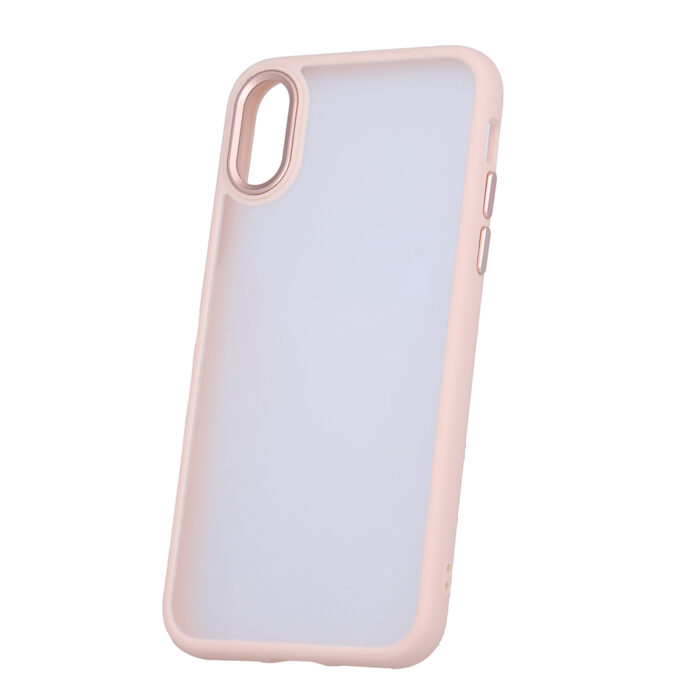 Satin Matt case for iPhone X / XS pink