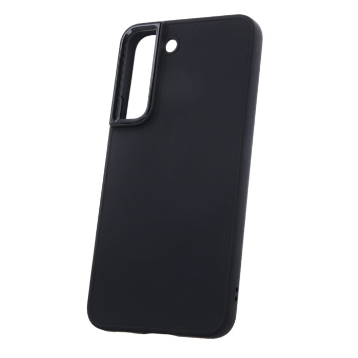 Satin case for Samsung Galaxy S22 black