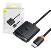 HDMI Switch Baseus with 1m Cable Cluster Black