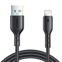 Cable Flash Charge USB to Lightning Joyroom SA26-AL3/ 3A / 1m (black)