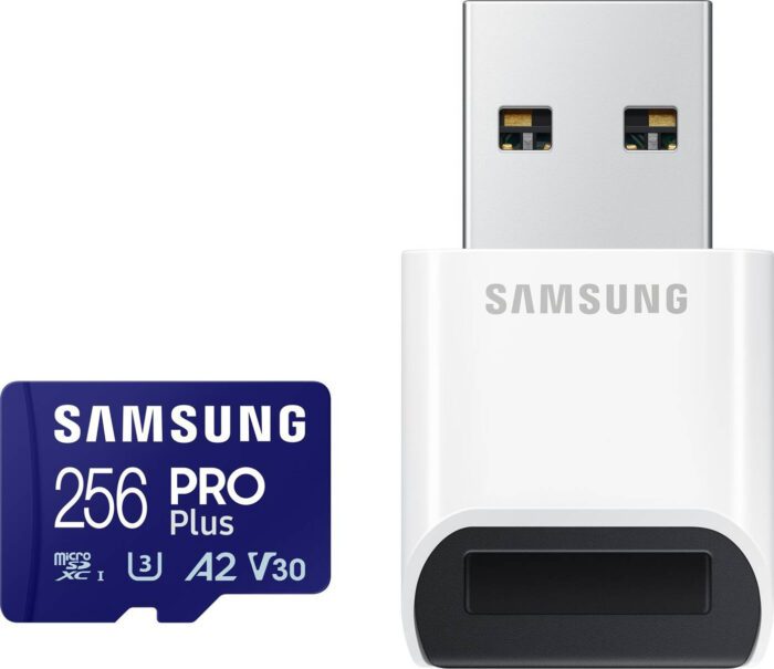 Memory card Samsung PRO Plus micro SDXC 256 GB U3 A2 V30 (MB-MD256SB/WW)