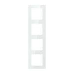 Quadruple frame socket Avatto N-TS10-Frame-W4 (white)