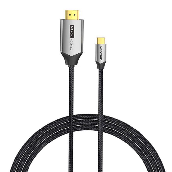 USB-C do HDMI 2.0 cable Vention CRBBH 2m