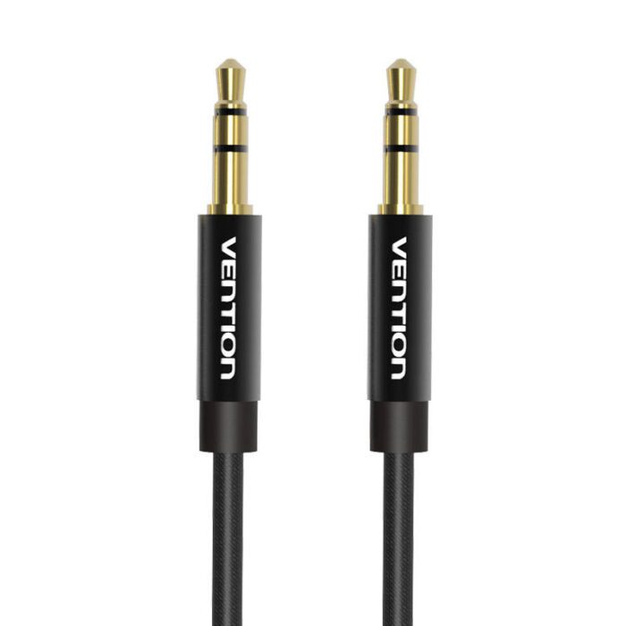 Cable Audio 3.5mm Vention BAGBD 0.5m Black Metal