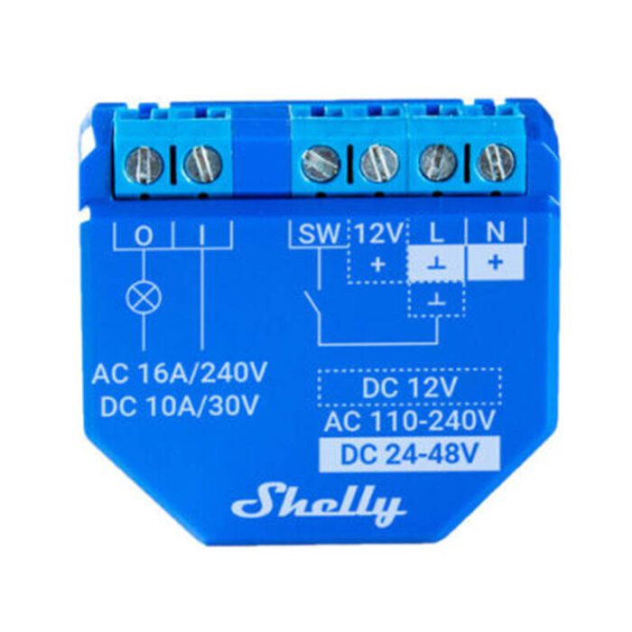 Shelly Plus 1 potential-free Relay