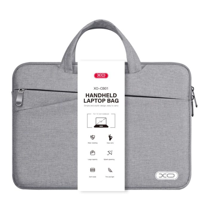 XO Laptop bag CB01 14" gray