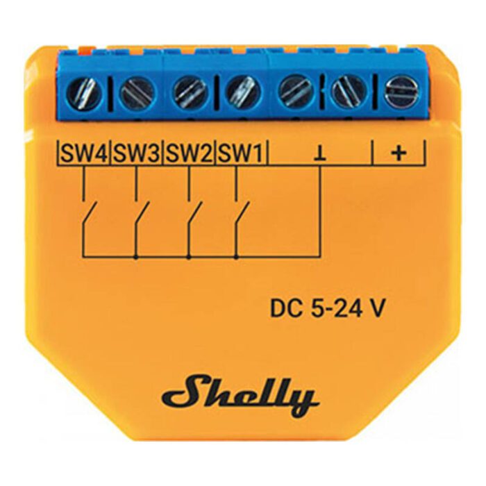 Shelly Plus I4 DC Controller/Scene activator