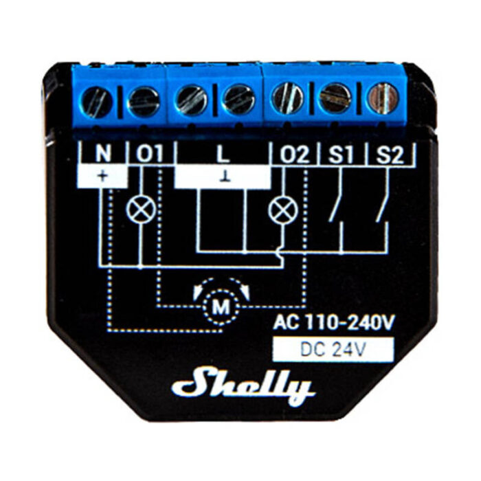 Shelly PLUS 2PM 2-channel Controller with Power measurement