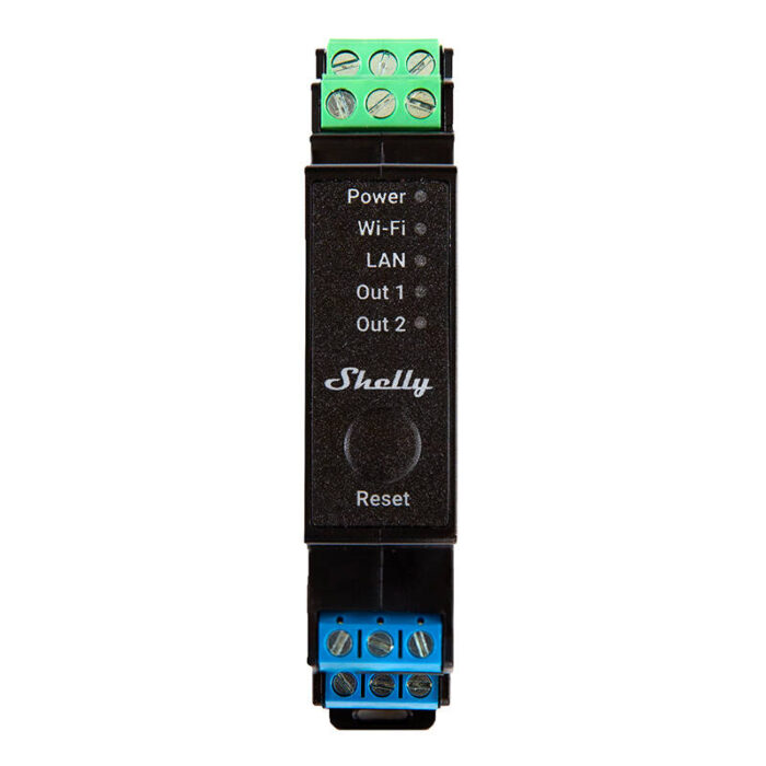 Shelly Pro 2PM DIN Rail 2-channel Relay