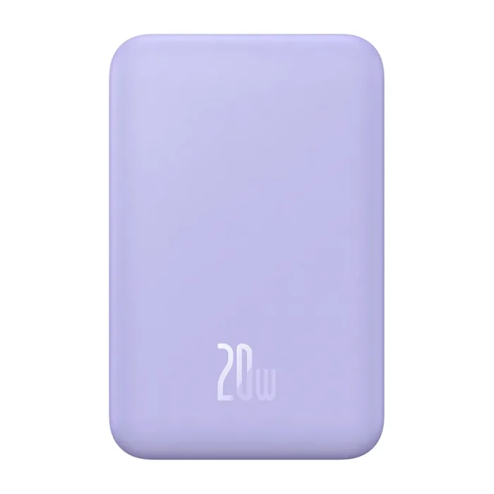 Magnetic Mini Powerbank Baseus 5000mAh 20W (purple)