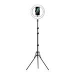 Tripod/ring light APEXEL APL-FL10JJ14Y (black)