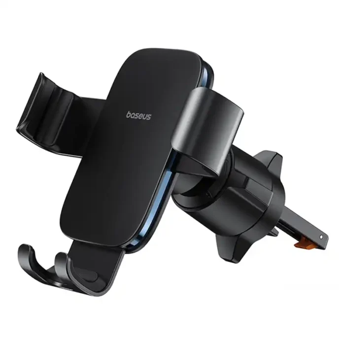 Gravity car mount Baseus Metal Age 3 for ventilation grille (black) - Image 1