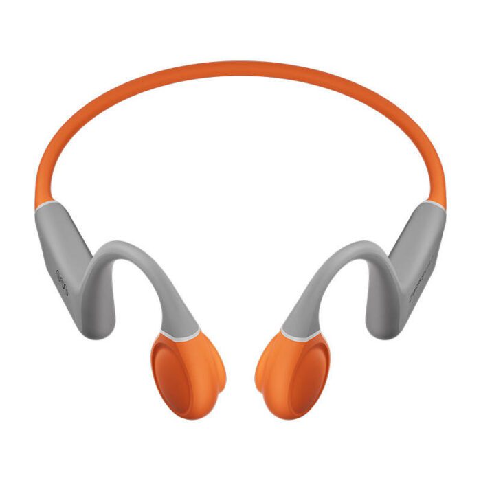 Earphones QCY T25 (grey+ orange)