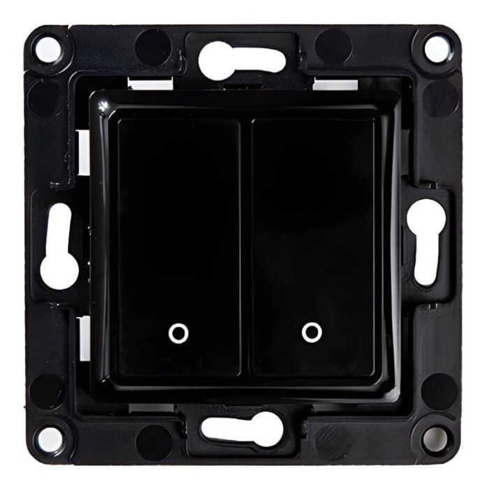 Shelly wall switch 2 button (Black)