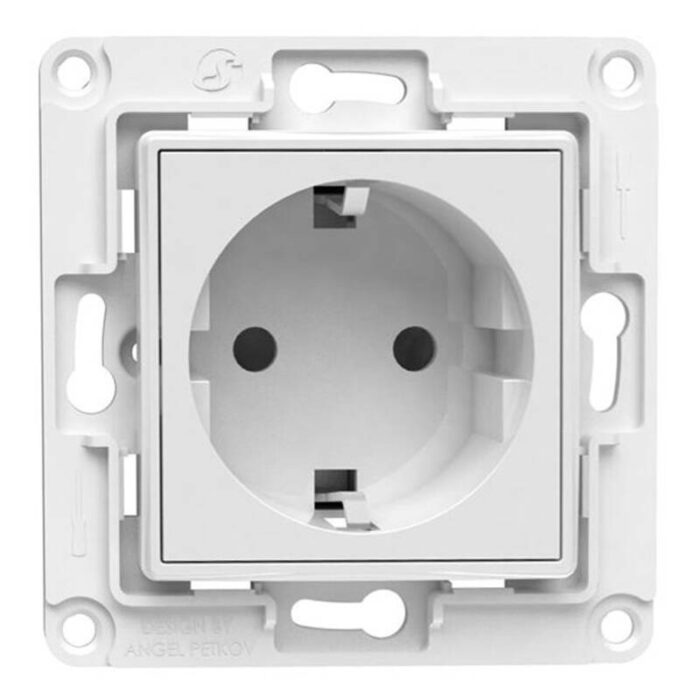 Shelly Wall Socket (White)