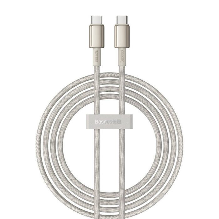 Cable USB-C do USB-C Baseus Tungsten Gold