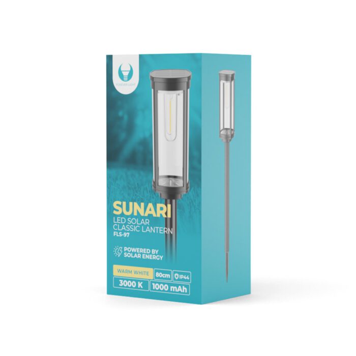 Forever Light Solar LED Lamp SUNARI FLS-97 CLASSIC Post 3000K 500mAh li-ion