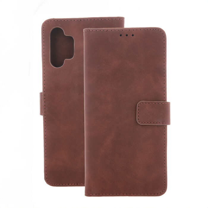 Smart Velvet case for Samsung Galaxy A23 5G brown