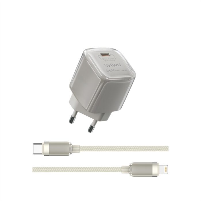 WIWU Jello 20W GaN Charger Sets Wi-U016 C-L